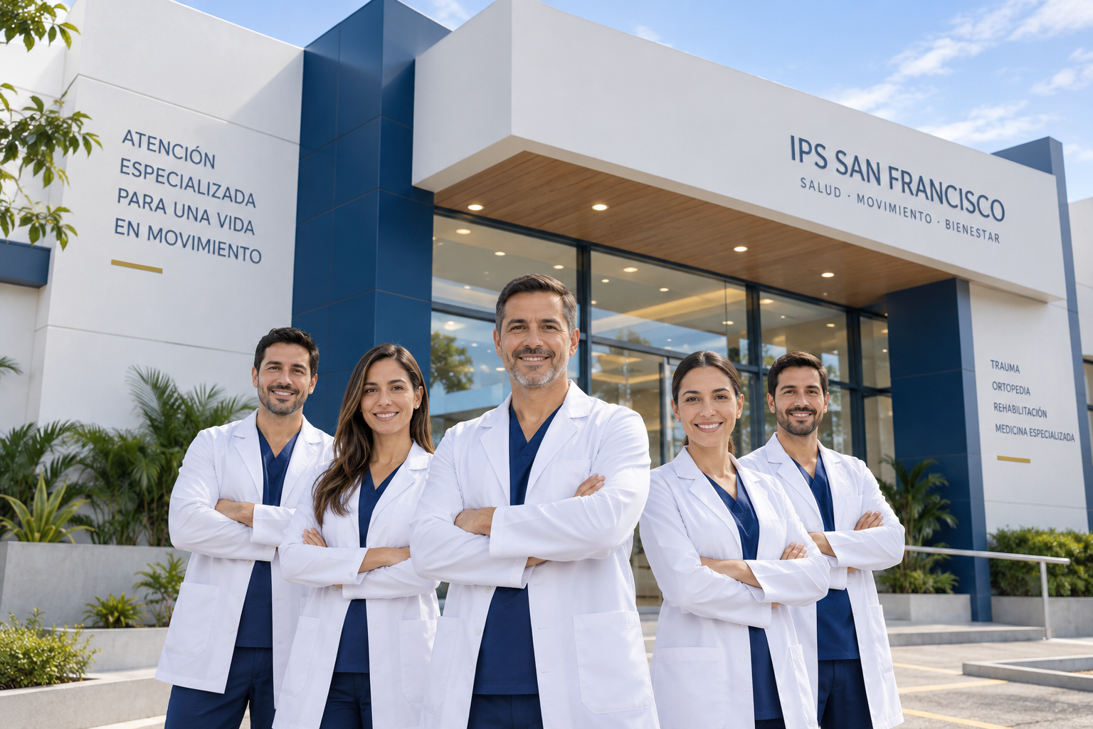 Paciente conversando con un profesional de la salud durante una consulta de ortopedia
